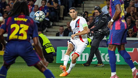  Hakimi vượt qua Salah để giành Quả bóng vàng châu Phi 2025?